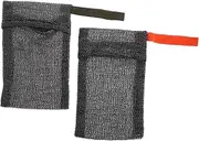 FOYTOKI Set 2pcs Foaming Soap Net Bar Soap Saver Exfoliating Foaming Facial Net Nylon Versatile for Face Bath Laundry