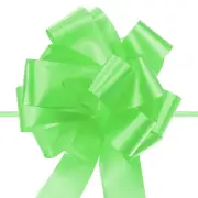 20pcs 5 Inch Large Pull Bow Big Gift Wrapping Bows Ribbon Light Green