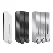Soap Dispenser Wall-Mount Liquid Hotel Bathroom Hand Soap Shower Gel Shampoo