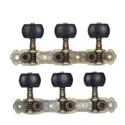 1 Set Classical Guitar Tuning Pegs Bronze Plated Machine Heads Tuning Keys Z7I7