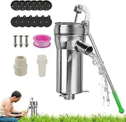 Manual Well Pump,Outdoor Manual Well Pump - Deep Well Hand Pump for Well Water, Pump Groundwater for Home Garden Yard