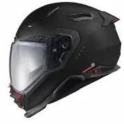 X.WST3 Plain Black Matt Full Face Helmet