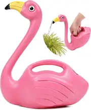 Plant Watering Can Indoor Outdoor Pink Flamingo 0.4 Gallons