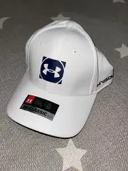 Under Armour Golf Tour Cool Switch Speith Tour Flex Fit Hat Cap L/XL White