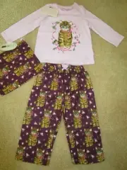 Peter Alexander Jnr Girls Cat pyjama Set Size 2