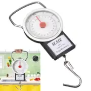 Balance Luggage Scale Kitchen Fish Measurement Weighing Scales Hanging Hook.