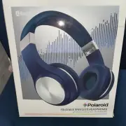 Wireless Headphones Polaroid Comfort Fit adjustable 6 hour talk/play Time