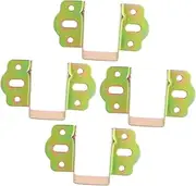 KITANDOVE Nursery Bed Rails 4pcs Bed Rail Bracket for Metal Bed Frame Easy Install Bed Hardware Supplies