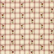 Lee Jofa Zoe Embroidered Plaid Cotton Rayon Currant HD Uphol Fabric MSRP $198/y