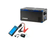 Adventure Kings 90L Camping Fridge Freezer Cooler + 1000A Lithium Jump Starter