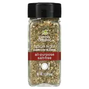 Simply Organic, Spice Right Everyday Blends, All-Purpose Salt-Free, 1.8 oz (51 g)