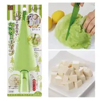 在飛比找Yahoo奇摩購物中心優惠-asdfkitty*日本製 小久保 蔬果用安全菜刀/兒童菜刀