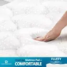 Cloud Like Mattress Topper Cooling Overfilled Snow Down Alternative Deep Pocket