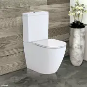 Koko Slim Seat Back-to-Wall Toilet Suite