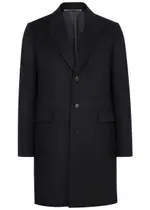 Paul Smith Wool and Cashmere-blend Coat - Navy - 48 (UK38 / M) 48 (UK38 / M)