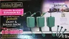 Holiday Brilliant 3 Satellite Receivers Expansion Kit Use w/Light & Sound Show