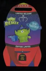DS LGM Little Green Men Alien Remix Mike Wazowski Pixar Toy Story Disney Pin