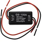 Suesacy Flash Strobe Controller Flasher Module for LED Brake Tail Stop Light 12-16V