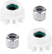4Pcs Spin Mop Replacement Parts, Spin Bucket Mop Clutch Bearing Gear Sprockets R