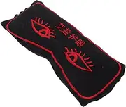 FOYTOKI Weighted Eye Mask for Ergonomic Thai Wormwood Eye Pillow with Sea Salt for Home Office and Travel Use Moxibustion Therapy Accessory