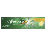 Berocca Energy Mango And Orange 15 Effervescent Tablets