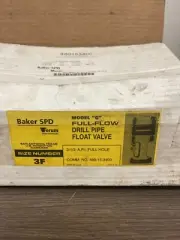 Baker Drill Pipe Float Valve Size 3F, Model G ( Flapper Type) P/N 480153400