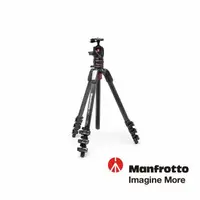 在飛比找森森購物網優惠-Manfrotto 曼富圖 全新055碳纖維四節腳架套組 (