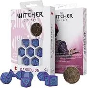 Q-Workshop The Witcher Dice Set. Dandelion - Half a Century of Poetry, Mixed