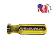 Chapman MFG CMH-3 1/4" Drive Screwdriver Handle USA MADE