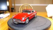 AUTOart Millenium 1:18 scale Boxed MGB GT Coupe Mk.II Red NIB NR