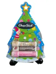 ChapStick Holiday Lip Balm Gift Set With Sugar Cookie Cotton Candy Hot Chocolate