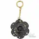 【全新現貨 補9個】茱麗葉精品 MICHAEL KORS KEY CHARMS 立體玫瑰花扣式鑰匙圈.黑現金價$1,480