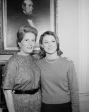 Edith Atwater, Mariette Hartley Appearing In Peyton Place 1960S Old Tv Photo