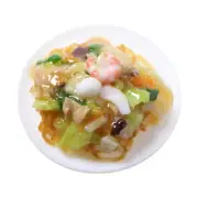 Not allowed Food sample shop magnet (Ankake Yakisoba) Food sample M From Japan