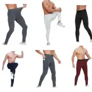 NEW Men's Compression Pants Leggings Dry Cool Sports Baselayer Workout Gym Tight