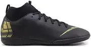[Nike] Unisex Kids’ Jr. Mercurial Superfly Vi Academy Ic Multisport Indoor Shoes, Black (Volt/Black 701)