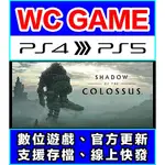 【WC電玩】PS4 PS5 中文 汪達與巨像（隨身版 / 認證版）數位下載 無光碟非序號