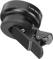 KICHOUSE Ultra Wide Angle Macro Lens for Mobile Phones Clip for External Camera Professional Photography Accessory High Definition Optical