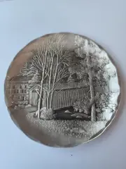 Wendell August Forge Coaster McConnell's Mill & Covered Bridge