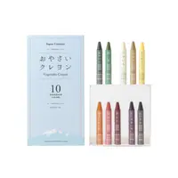 在飛比找蝦皮商城優惠-日本mizuiro花草製安全無毒環保兒童蠟筆10色，寶寶蠟筆