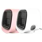 USB Portable Mini Air Cooler Fan 3-Speed Cooling Air Conditioner Humidifier