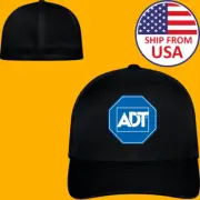 ADT Security Company Black Hat Baseball Cap Size S/M and L/XL