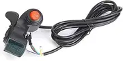 thumb throttle for electric scooter throttle finger throttle with speed control with waterproof connector handlebar grips gas spin accelerator for scooters