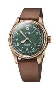 ORIS BIG CROWN Pointer 80th ANNIVERSARY 754 Automatic Watch Green Dial Date 40mm