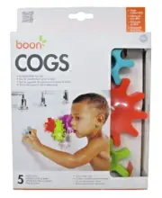 Boon Cogs 5 Piece Building Bath Toy Set