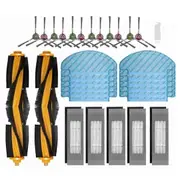 Spare Parts for Deebot T9/T8/N8 Pro Robot Vacuum: Brush, Mop Cloth, Filter Bags