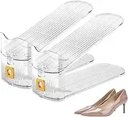 SHOE STACKER - Compact and durable shoe storage solution for tight spaces | Multi- shoe organizer for closets, shelves and cabinets, perfect for maximizing space and reducing clutter