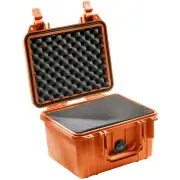 Pelican 1300 Case - Orange with Foam