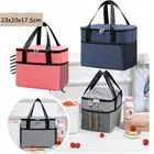 Multilayer Insulated Bags Cooling Tote Pouch Durable Lunch Bag Men