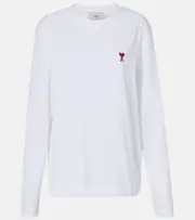 [Ami Paris] Ami Paris Ami De Caur cotton jersey T-shirt AU 14 white